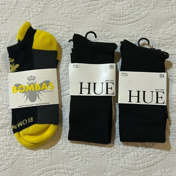 Sock BUNDLE Hue and Bombas. NWT - Picture 1 of 6